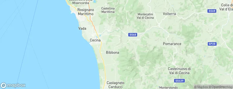 Casale Marittimo, Italy Map