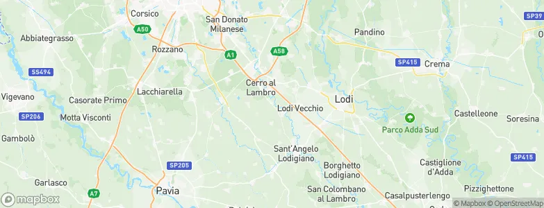 Casaletto Lodigiano, Italy Map