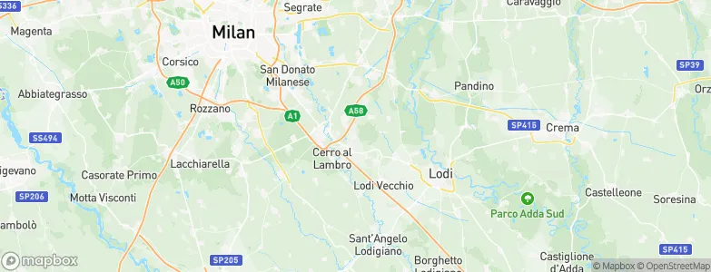 Casalmaiocco, Italy Map