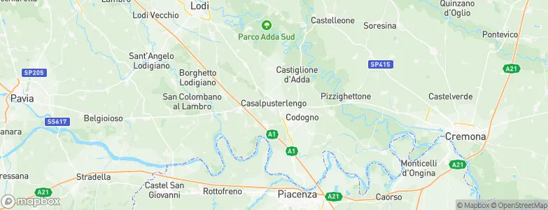 Casalpusterlengo, Italy Map