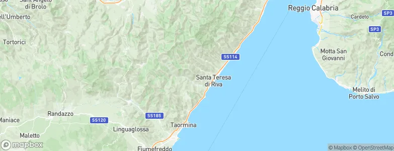 Casalvecchio Siculo, Italy Map