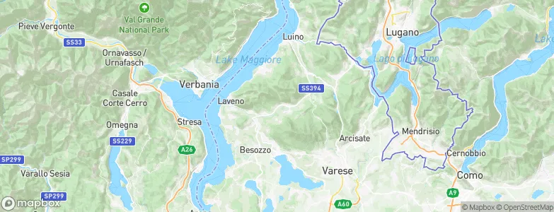 Casalzuigno, Italy Map