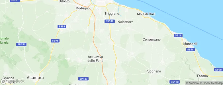 Casamassima, Italy Map