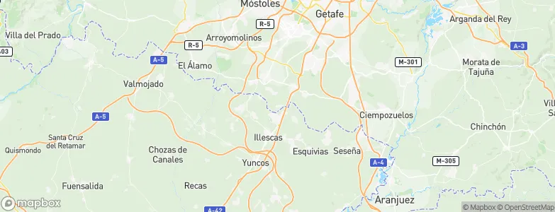 Casarrubuelos, Spain Map