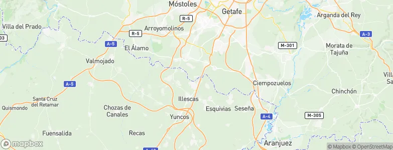 Casarrubuelos, Spain Map