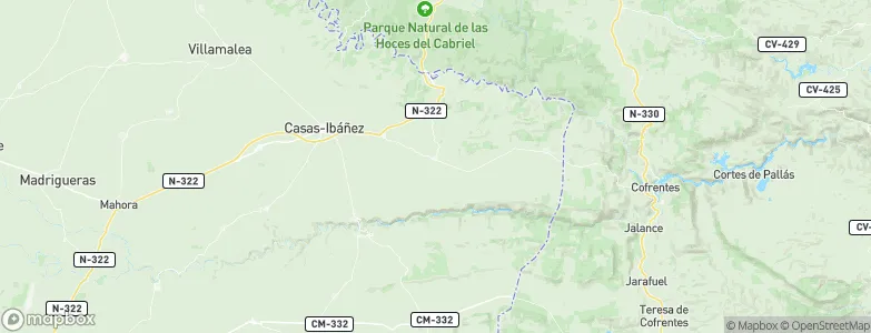 Casas de Ves, Spain Map