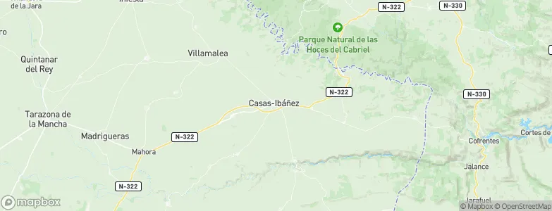 Casas Ibáñez, Spain Map