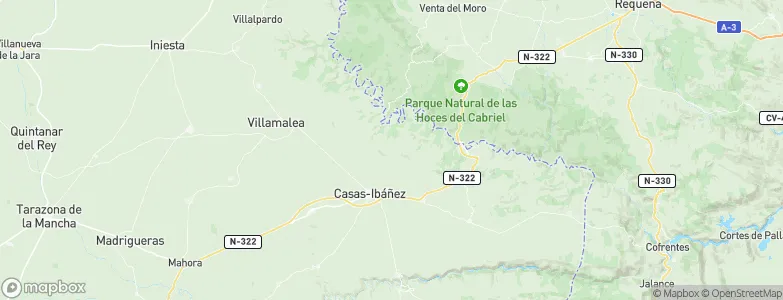 Casas-Ibáñez, Spain Map