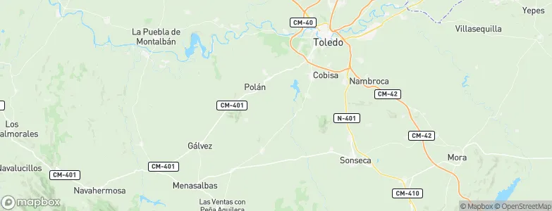 Casasbuenas, Spain Map