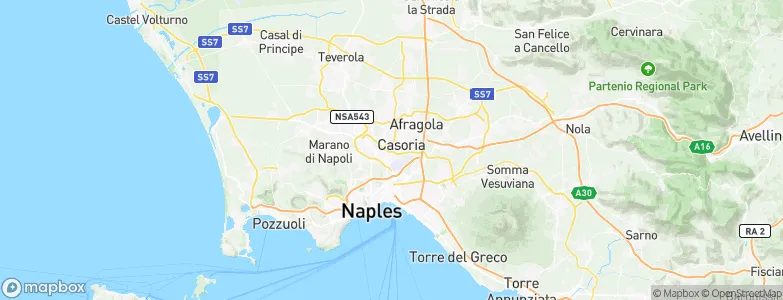Casavatore, Italy Map