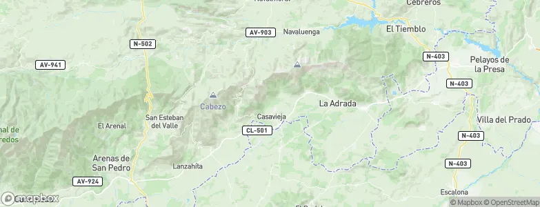 Casavieja, Spain Map