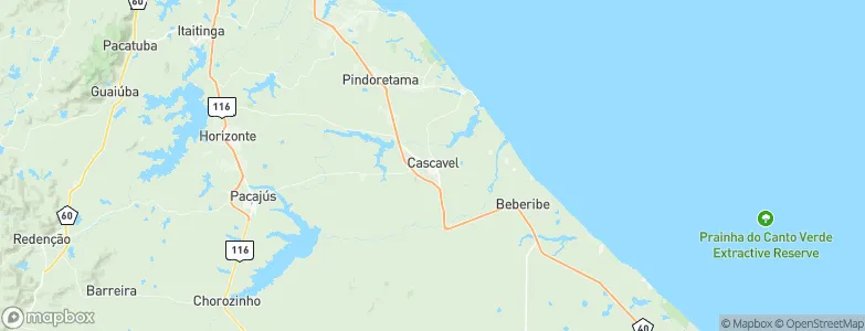 Cascavel, Brazil Map