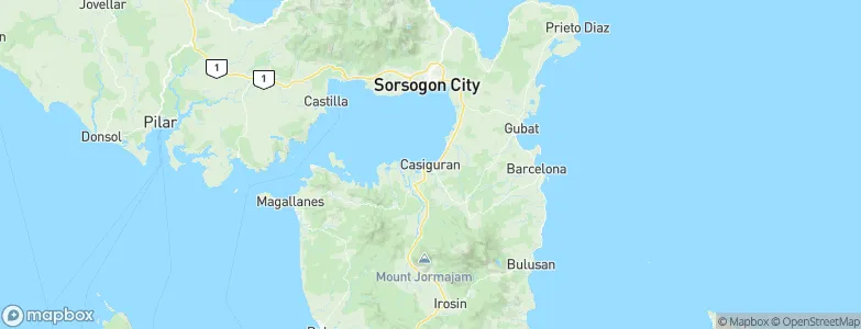 Casiguran, Philippines Map