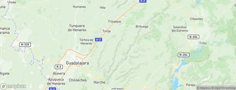 Caspueñas, Spain Map
