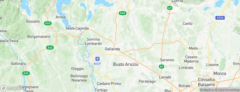 Cassano Magnago, Italy Map