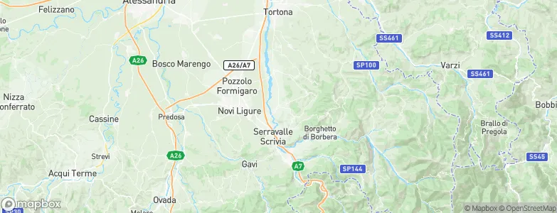 Cassano Spinola, Italy Map