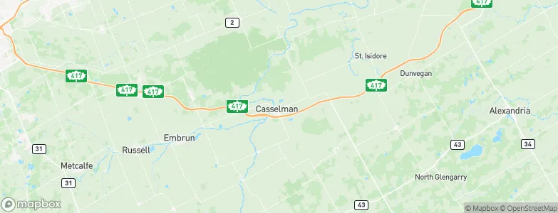 Casselman, Canada Map