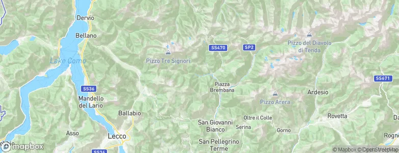 Cassiglio, Italy Map