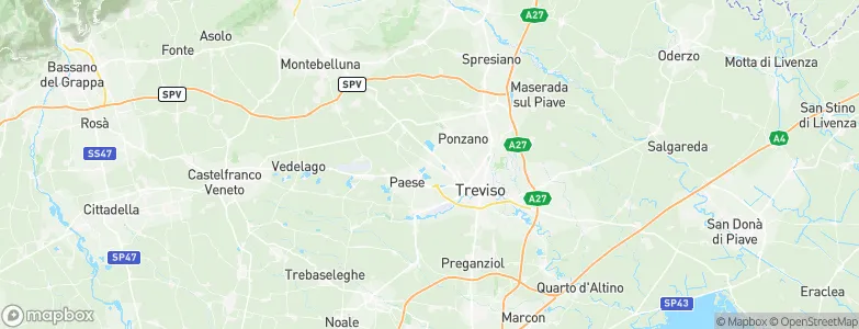 Castagnole, Italy Map