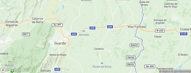 Castanheira, Portugal Map