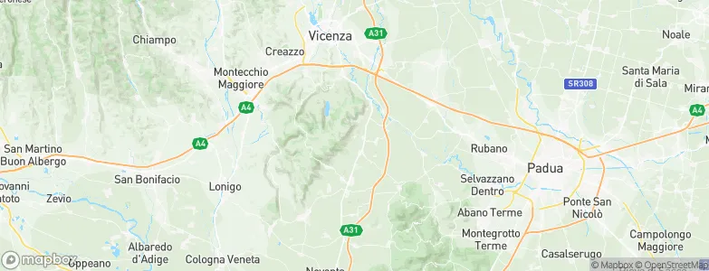 Castegnero, Italy Map