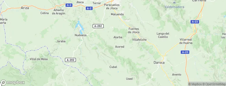 Castejón de Alarba, Spain Map