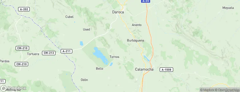 Castejón de Tornos, Spain Map