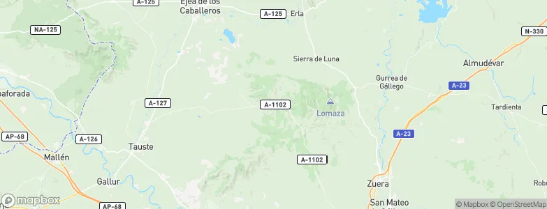 Castejón de Valdejasa, Spain Map