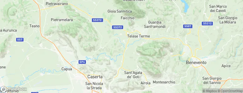 Castel Campagnano, Italy Map