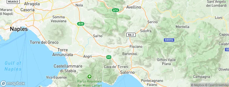 Castel San Giorgio, Italy Map
