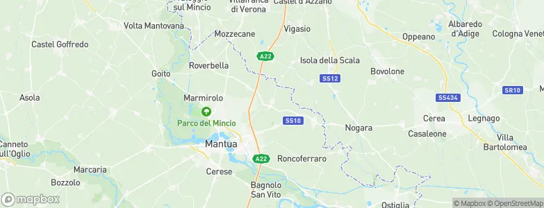 Castelbelforte, Italy Map