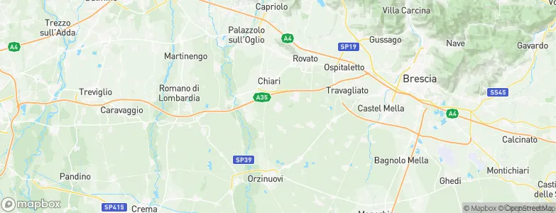 Castelcovati, Italy Map
