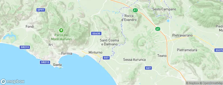 Castelforte, Italy Map