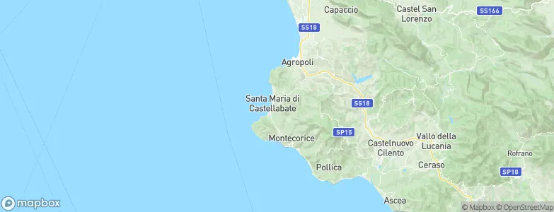 Castellabate, Italy Map