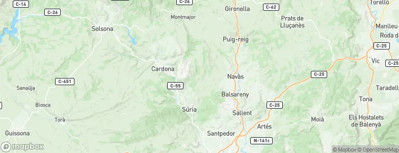 Castelladral, Spain Map
