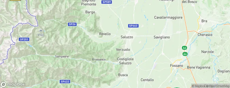 Castellar, Italy Map