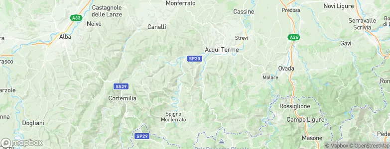 Castelletto d'Erro, Italy Map
