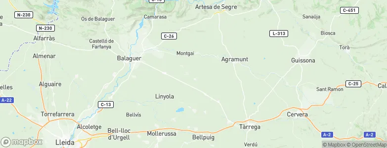 Castellserà, Spain Map