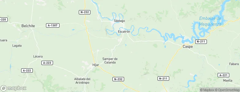 Castelnou, Spain Map