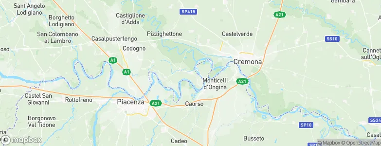 Castelnuovo Bocca d'Adda, Italy Map