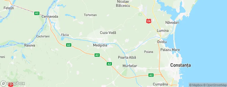 Castelu, Romania Map