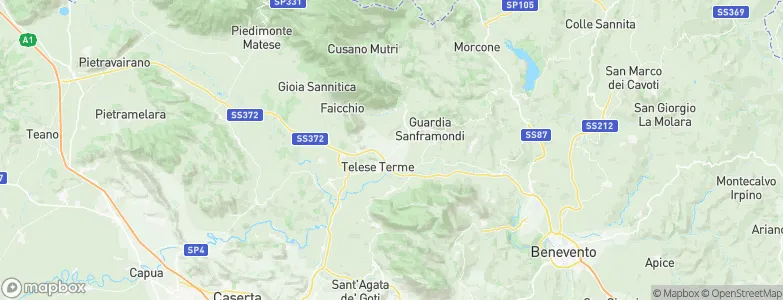 Castelvenere, Italy Map
