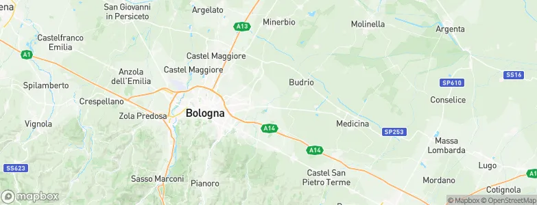 Castenaso, Italy Map