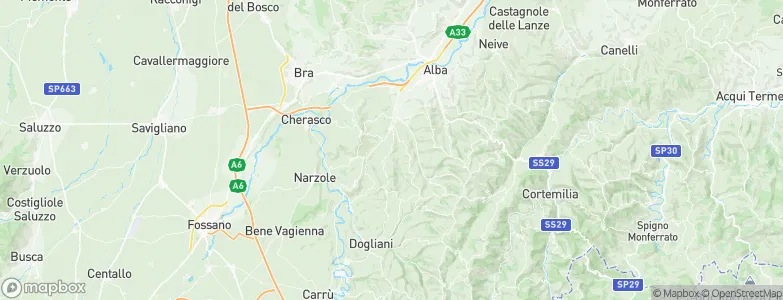 Castiglione Falletto, Italy Map
