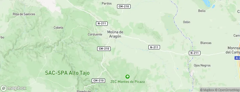 Castilnuevo, Spain Map