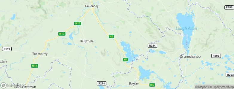 Castlebaldwin, Ireland Map