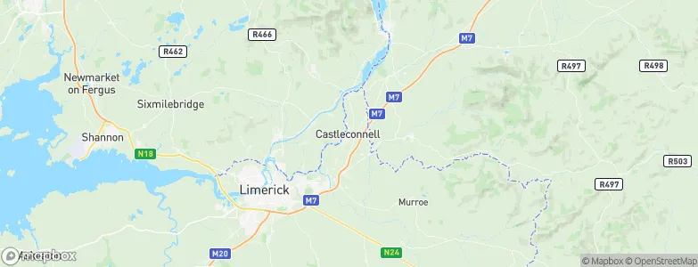Castleconnell, Ireland Map