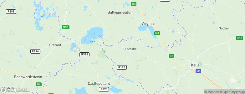 Castlecor, Ireland Map