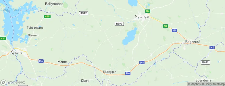 Castletown Gheoghegan, Ireland Map