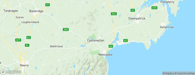 Castlewellan, United Kingdom Map